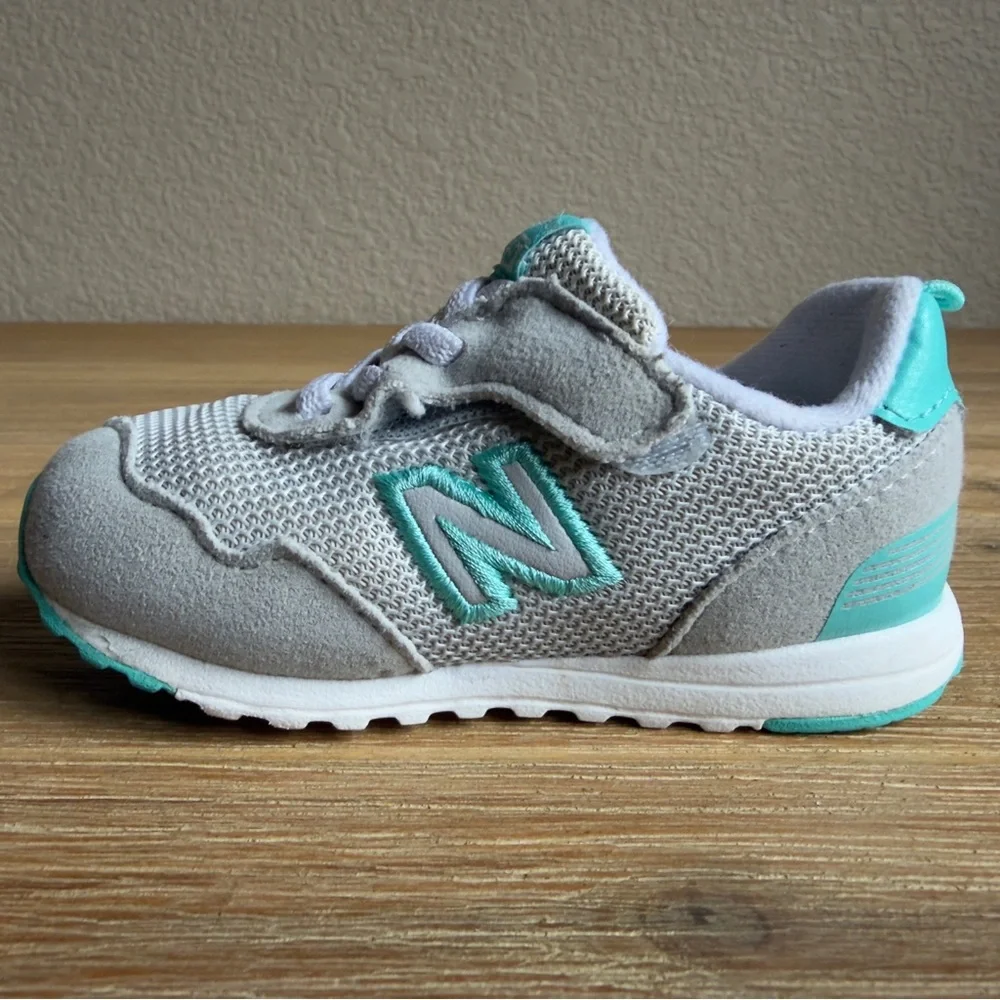 New Balance 515 Toddler Sneakers Size 5 Gray Comfort Walking Shoes Streetwear